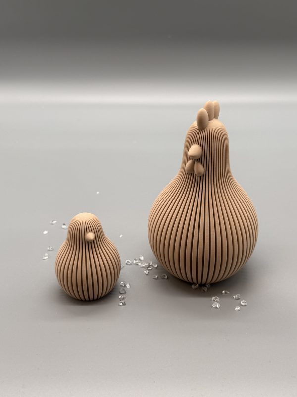 Hennriette & Lotta– Dekohühner Set