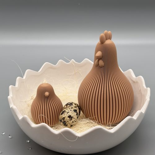 Hennriette & Lotta– Dekohühner Set