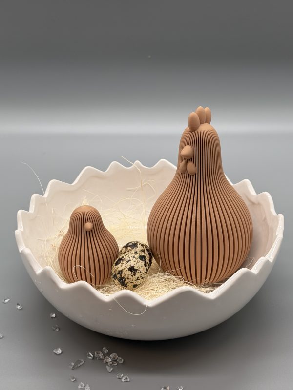 Hennriette & Lotta– Dekohühner Set