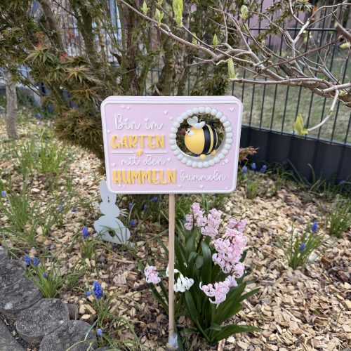Hummelzauber – Gartenschild