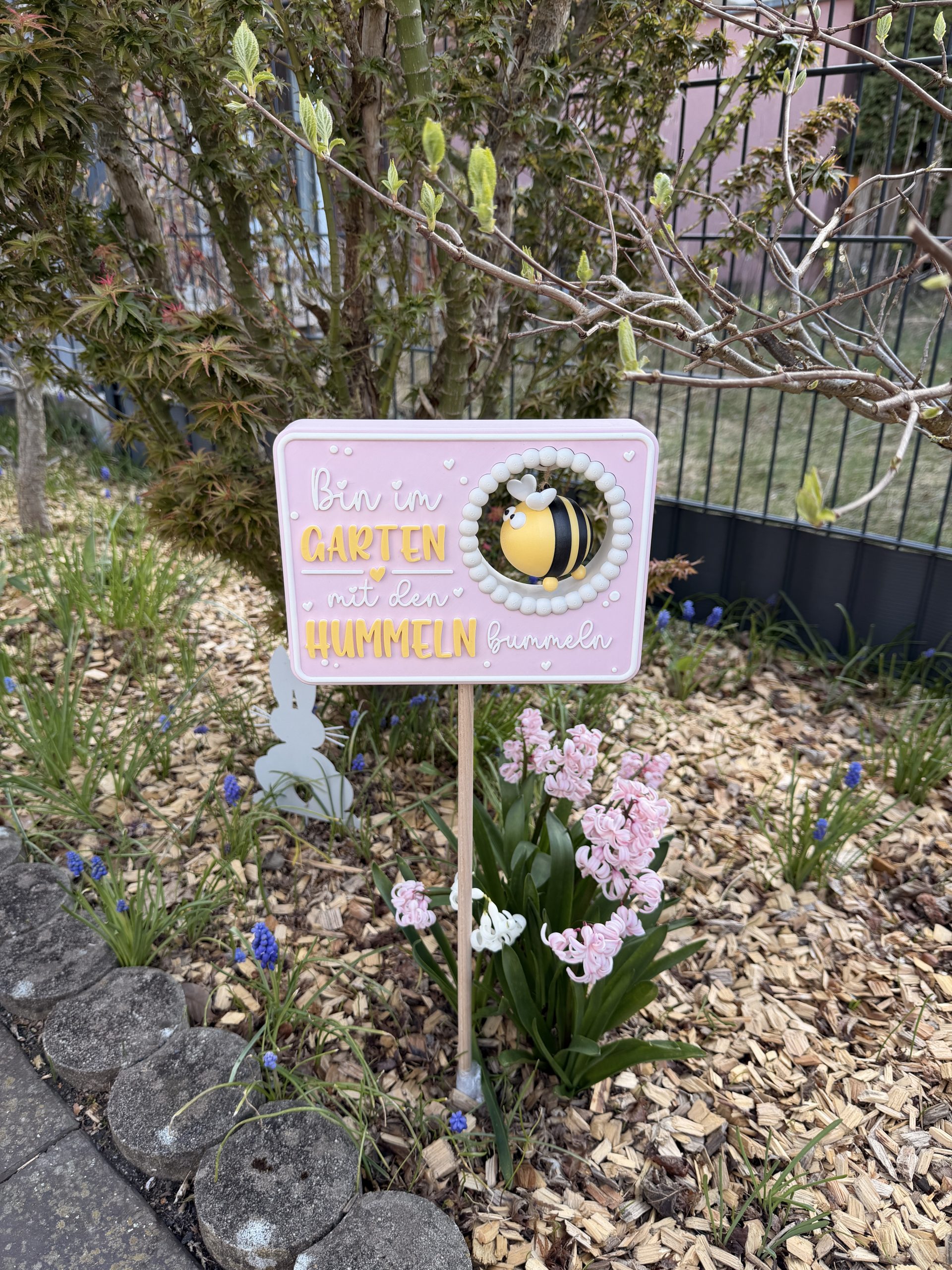 Gartenordnung – Gartenschild